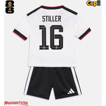 Germania Angelo Stiller #16 Echipament de Fotbal Replică Mondial 2026 Copii Acasa (+ Șorturi)